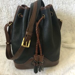 Vintage Dooney Bucket Crossbody